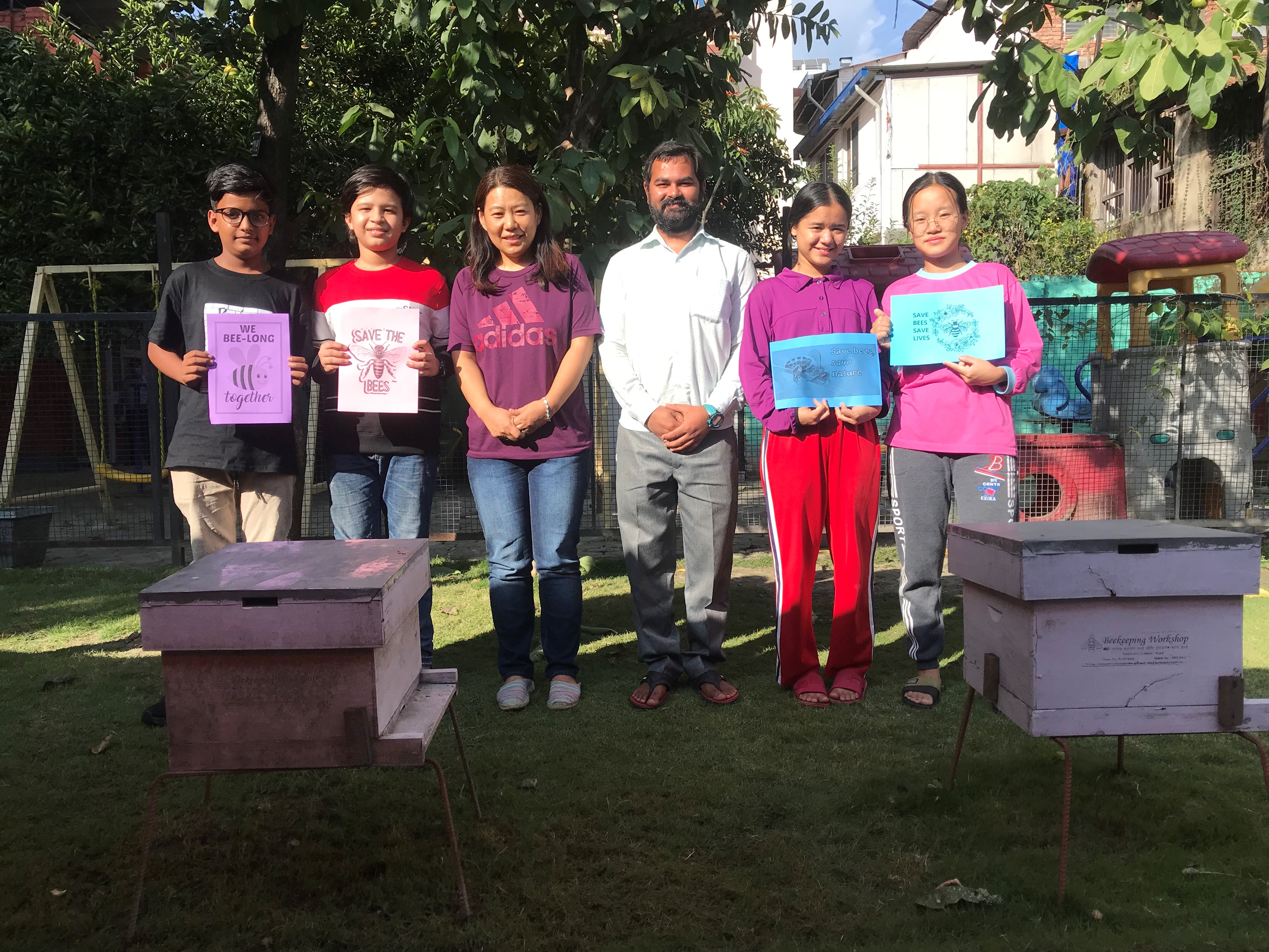 using bees to teach about climate change