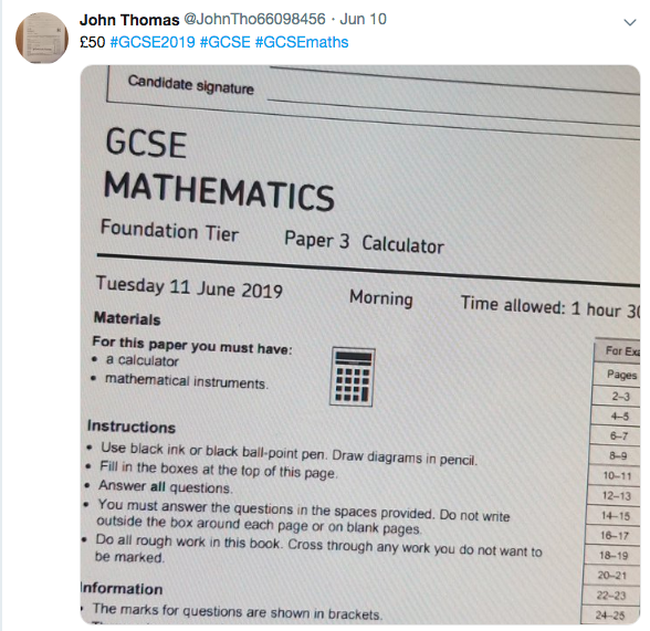 Gcse Exam Boards Battle To Remove Fake News Question Papers Tes