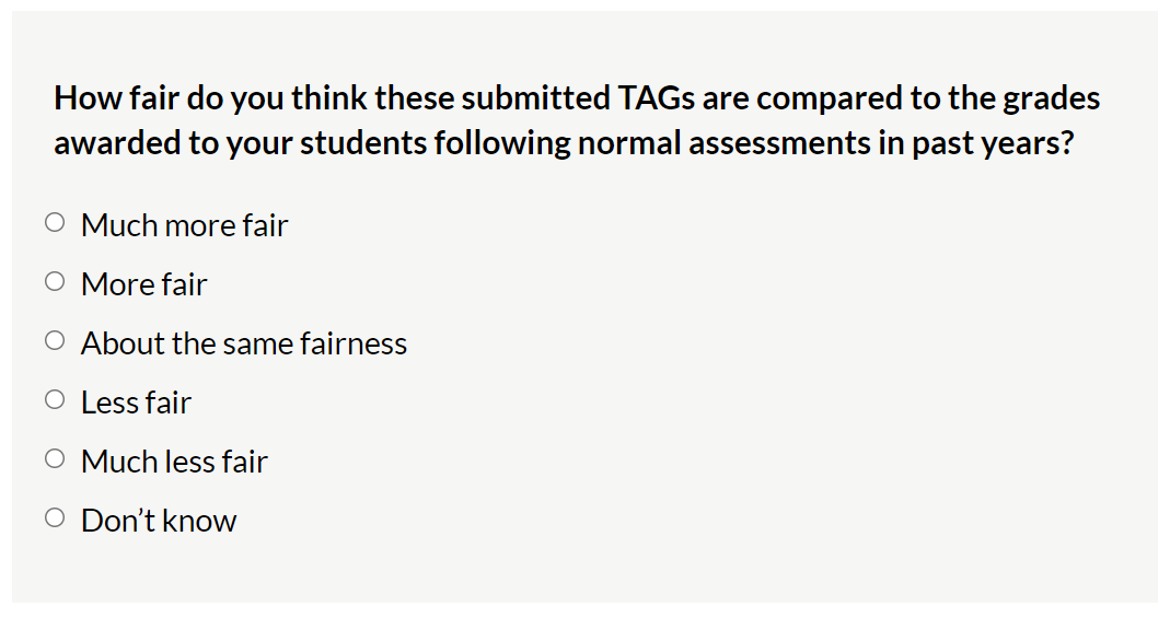 Gcses 2021 Rate Tag Process In 3 Words Teachers Asked Tes