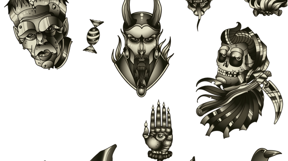 Gothic literature characters - resources