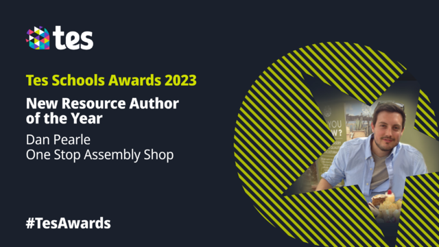 Tes Schools Awards: New Resource Author of the Year