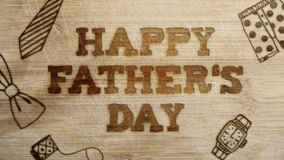 Happy Father's Day image for Fathers Day resources for primary