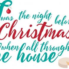 Twas the night before Christmas poetry resources for primary pupils