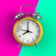 Brightly Coloured Alarm Clock To Represent KS1 & KS2 Primary Maths Lessons On The Topic Of Time
