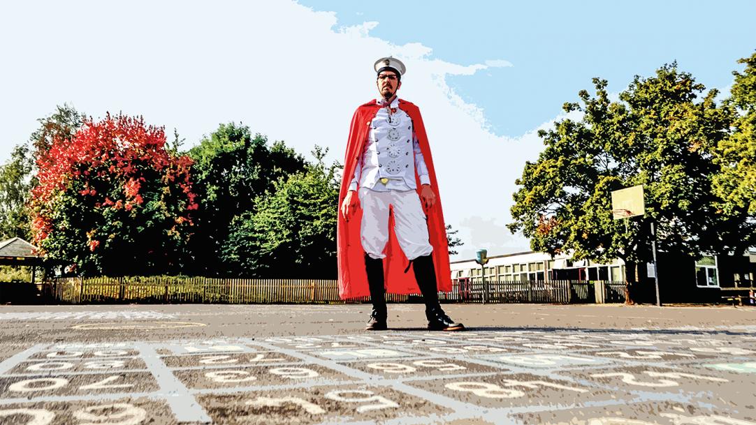 The caped crusader who is encouraging kindness