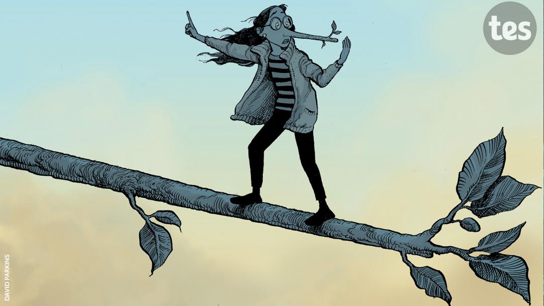 Teaching about lies: the uncomfortable truth