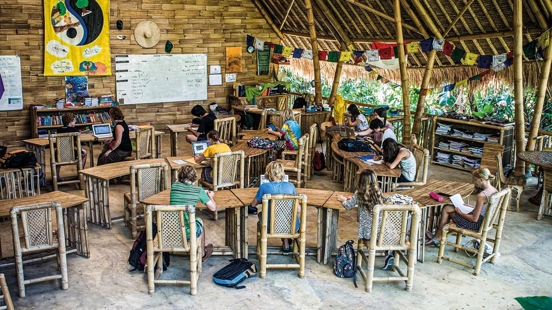 to the jungle school with wellbeing at its core Tes News
