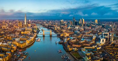 An Aerial View Of London