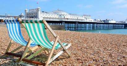 A View Of The Pier At Brighton