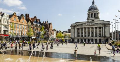 Nottingham Council House In The East Midlands