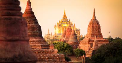 Ancient Temples In Myanmar