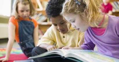Children reading