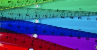Colourful Rulers To Be Used During A Primary Maths Measurement Lesson