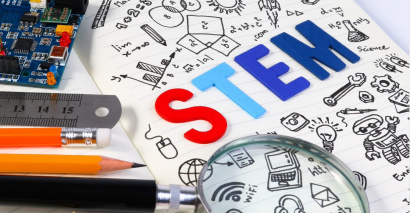 Stem written on paper to represent STEM projects for secondary students in KS3 and KS4