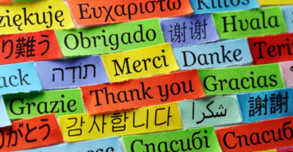 European day of languages poster demonstrating different languages