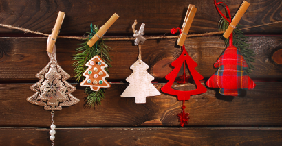 Christmas tree decorations for DT, engineering, food technology and textiles resources for Christmas with KS3 and KS4 secondary students
