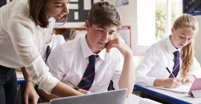 Computing secondary students using supportive resources for study and revision