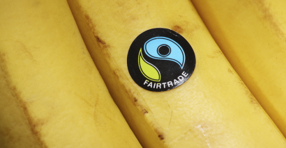 Fairtrade Label On A Banana, Representing Fairtrade Fortnight & Ways For EYFS, Primary & Secondary Students To Investigate It