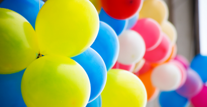 End-of-year Celebration Balloons For Secondary Students for assemblies, celebrating achievement and having fun