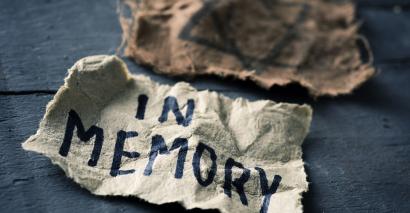 In memory image as resources for Holocaust Memorial Day with secondary history students