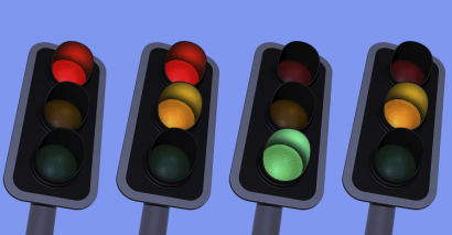 Traffic Lights Representing A Common Noise Control System