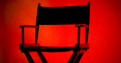 Director's chair for drama and role play activities in secondary English lessons