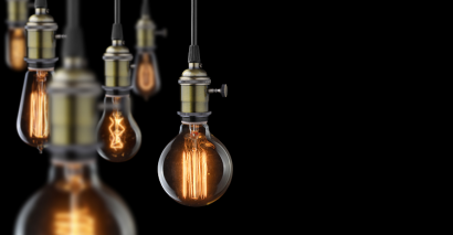 Light bulbs demonstrating challenge and stretch activity and lesson ideas for secondary science with biology chemistry and physics