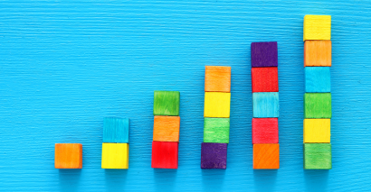 Colourful Bar Chart Representing KS1 & KS2 Statistics Lessons In Primary Maths