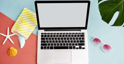 Laptop Used For Computing Activities At The End Of The Year