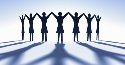 Female figures to represent Women In Literature Resources for lower and upper secondary English students