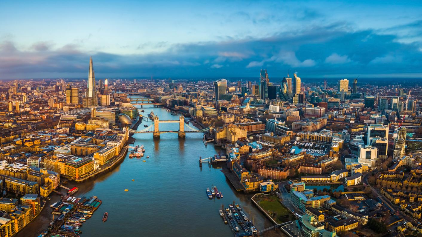 An Aerial View Of London