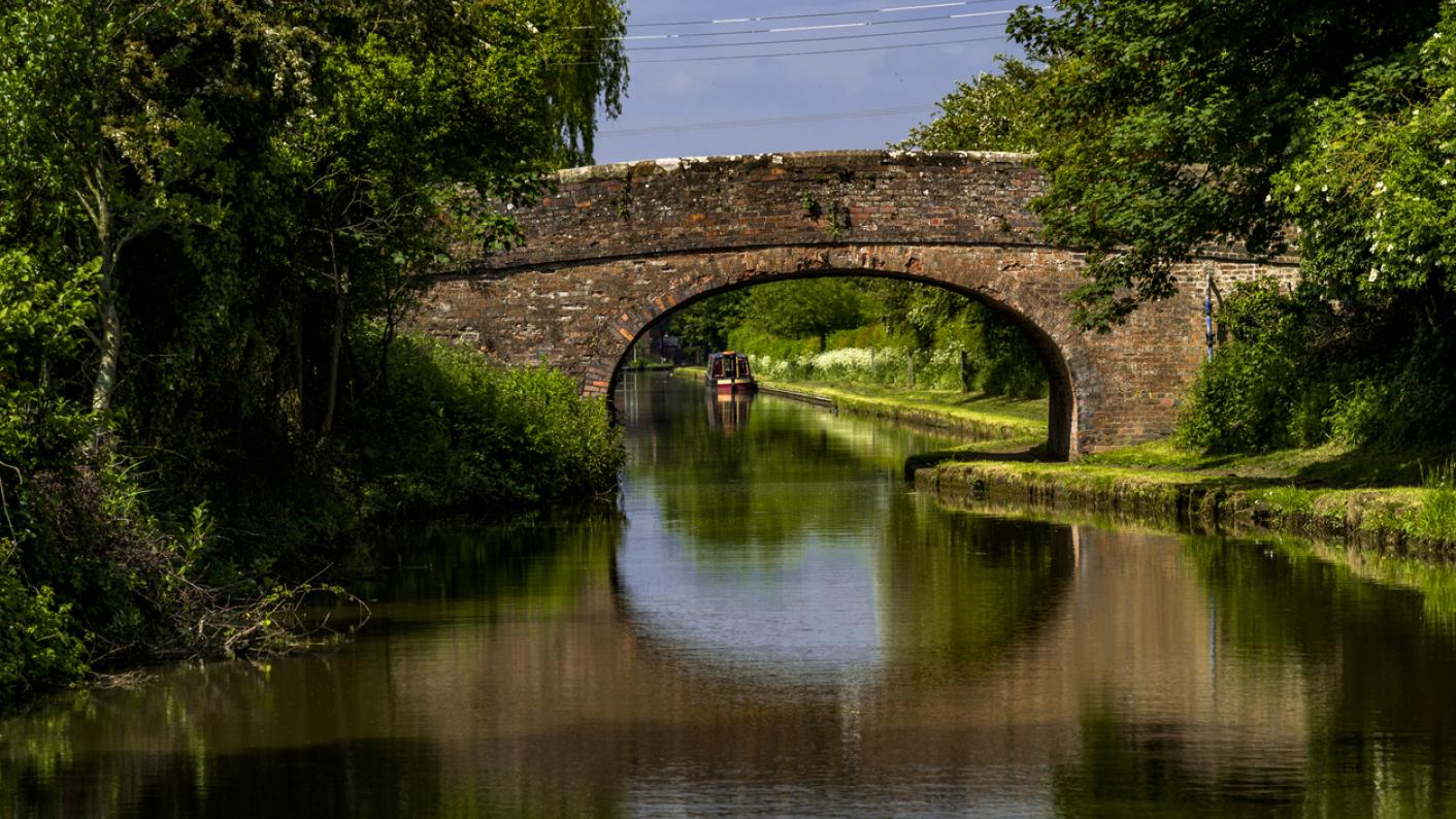 A Canal In The West Midlands