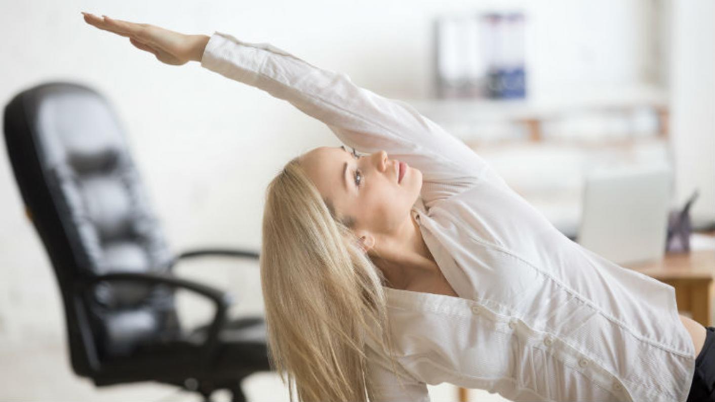 A Teacher Demonstrating Flexible Working