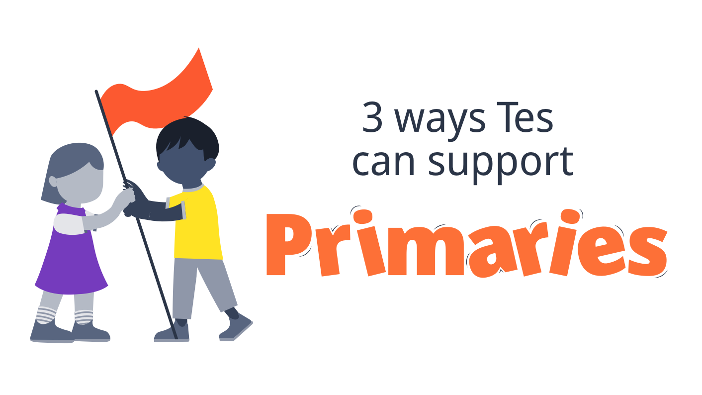 3 ways Tes can support primaries image