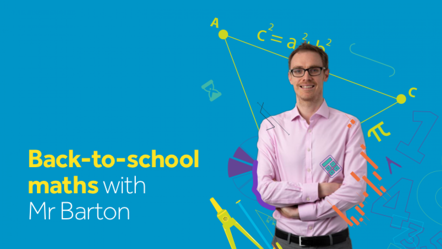 Back to school maths with Mr Barton Tes