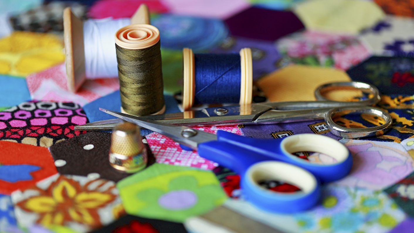 Textiles Materials Ready For Lessons At The Start-of-term