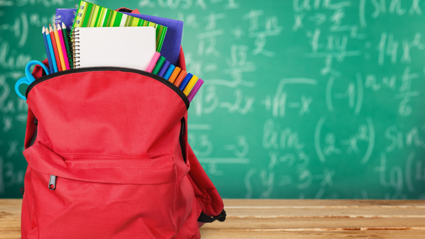 Backpack Full Of Stationary To Help Children Remain Organised & Ready For School