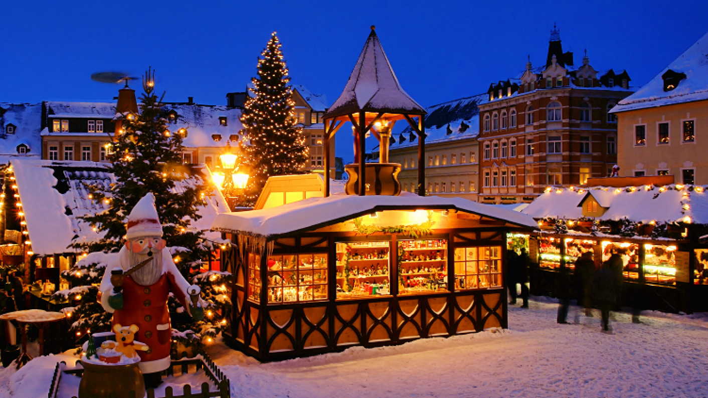 European Christmas market to represent French Spanish and German MFL Secondary Christmas lessons and activities