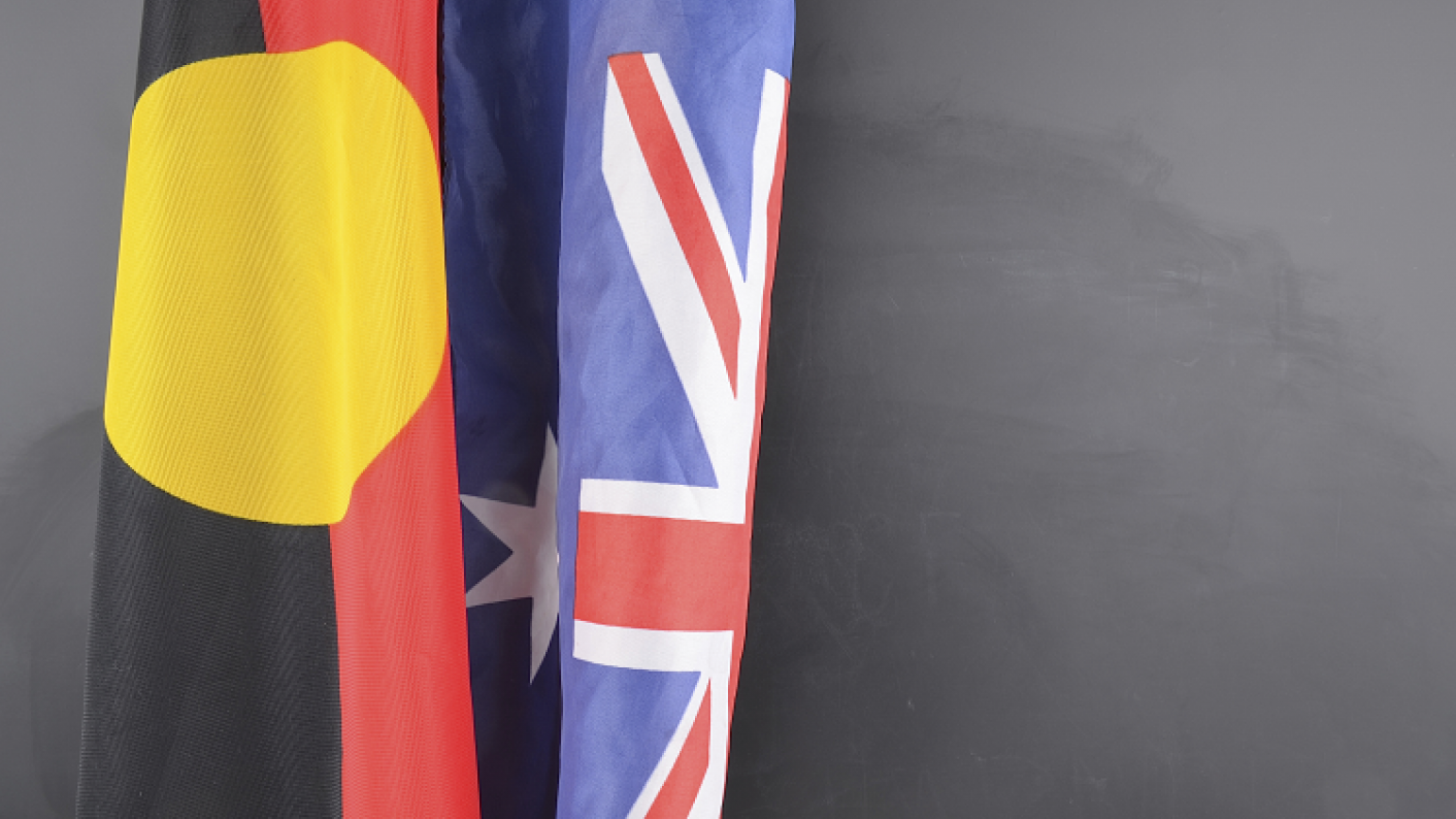 Australia and Aboriginal and Torres Strait Islander Flags for Reconciliation Week resources