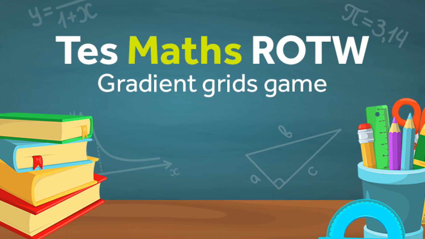 Tes Maths, ROTW, Gradients, Distances, Grids
