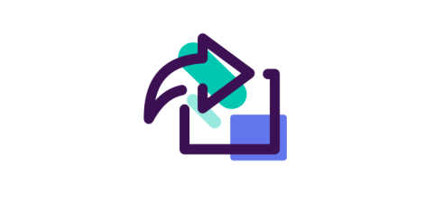 Animated icon representing school direct