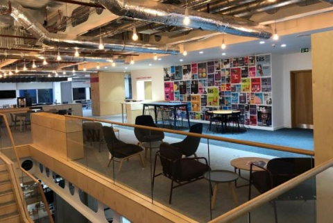 Tes's Sheffield office
