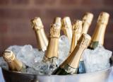 Champagne bottles