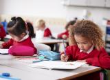 Children in classroom