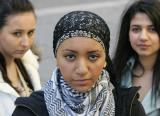 World Refugee Day: Schools are being encouraged to share the story of how the Glasgow Girls – three of whom are pictured here – fought the poor treatment of asylum seekers in 2005 (Picture: Andrew Milligan/PA Archive/PA Images)