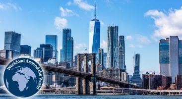 Skyline of New York city