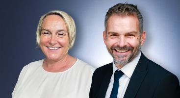 CEOs Rebekah Iiyambo (left) and John Camp