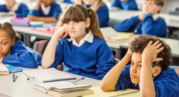 Pupil enjoyment and engagement bored stressed
