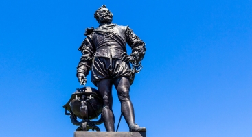 Teaching local history: Pupils at some Learning Academy Partnership schools learn about Sir Francis Drake