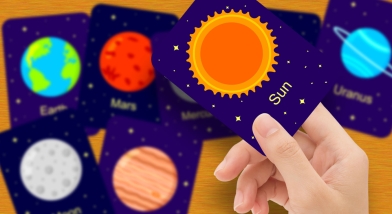 Science flash cards